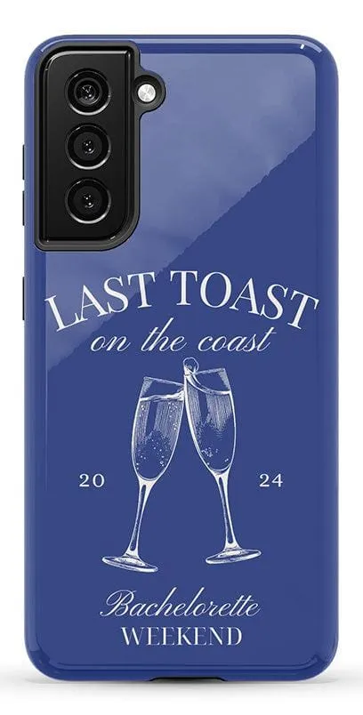 Last Toast | Blue Coastal Bachelorette Case