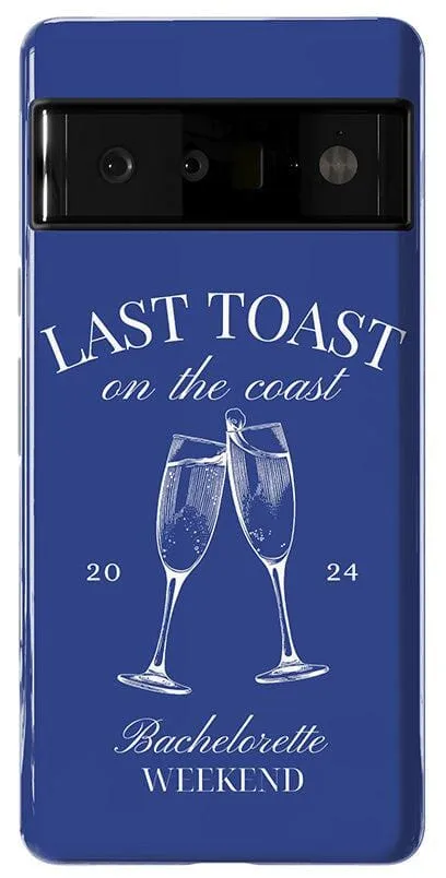 Last Toast | Blue Coastal Bachelorette Case
