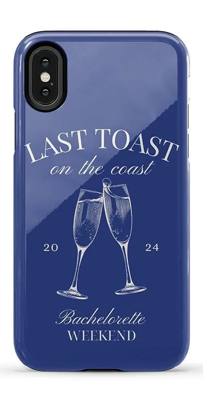 Last Toast | Blue Coastal Bachelorette Case