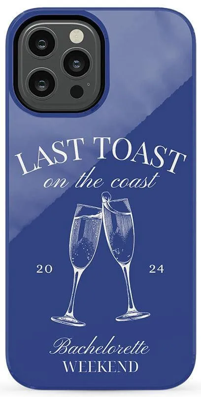 Last Toast | Blue Coastal Bachelorette Case