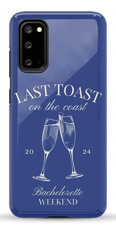 Last Toast | Blue Coastal Bachelorette Case