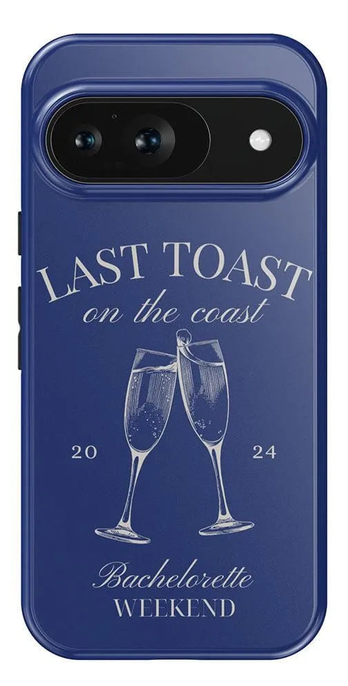 Last Toast | Blue Coastal Bachelorette Case