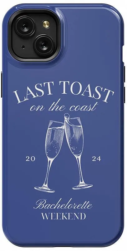 Last Toast | Blue Coastal Bachelorette Case