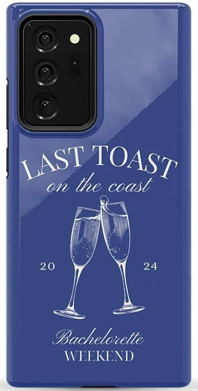 Last Toast | Blue Coastal Bachelorette Case