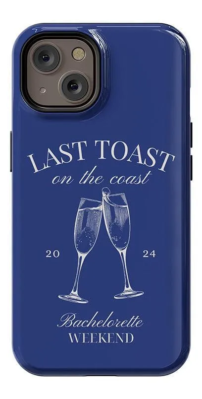 Last Toast | Blue Coastal Bachelorette Case