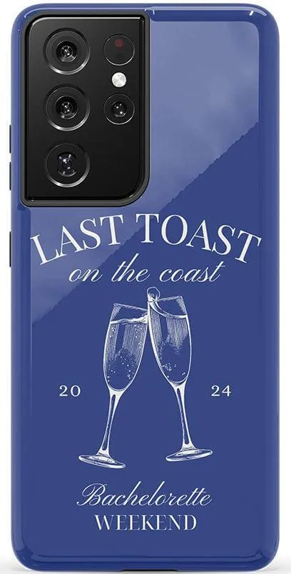Last Toast | Blue Coastal Bachelorette Case