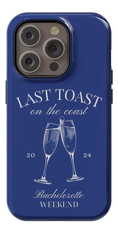 Last Toast | Blue Coastal Bachelorette Case