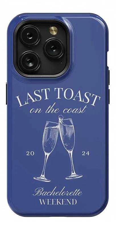 Last Toast | Blue Coastal Bachelorette Case