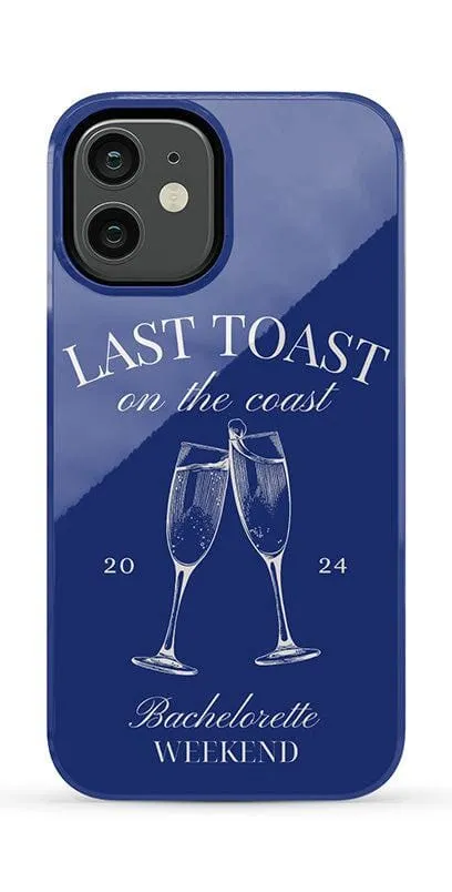 Last Toast | Blue Coastal Bachelorette Case