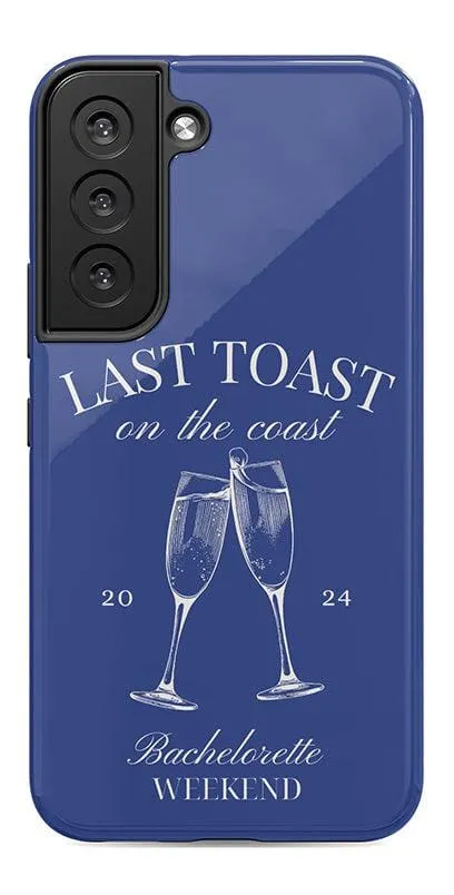 Last Toast | Blue Coastal Bachelorette Case