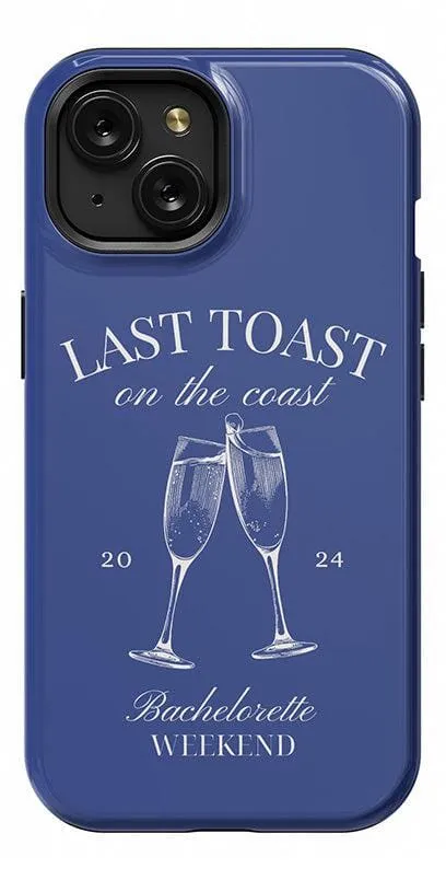 Last Toast | Blue Coastal Bachelorette Case