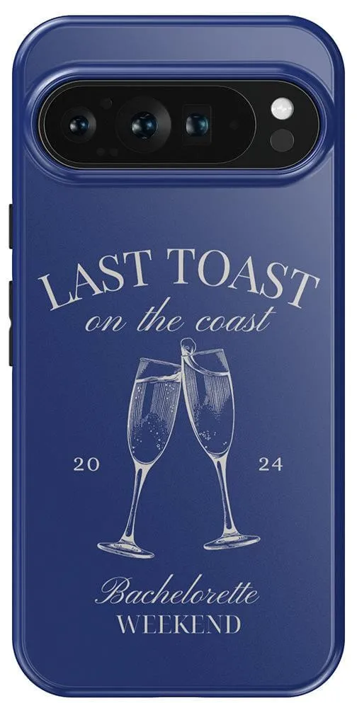 Last Toast | Blue Coastal Bachelorette Case
