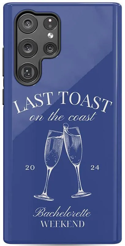 Last Toast | Blue Coastal Bachelorette Case