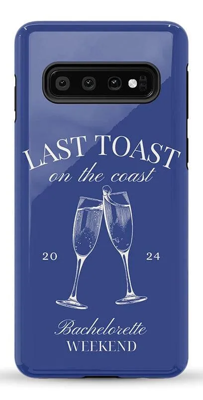 Last Toast | Blue Coastal Bachelorette Case