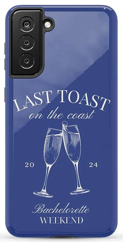 Last Toast | Blue Coastal Bachelorette Case