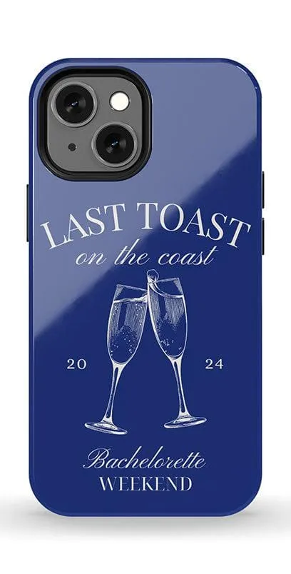Last Toast | Blue Coastal Bachelorette Case