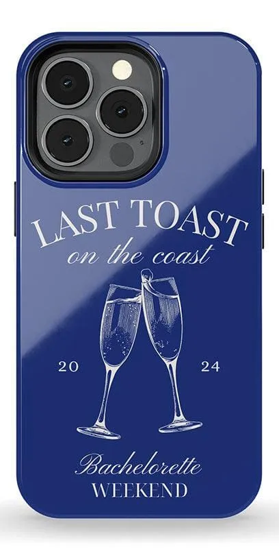 Last Toast | Blue Coastal Bachelorette Case
