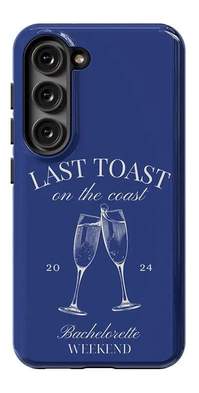 Last Toast | Blue Coastal Bachelorette Case
