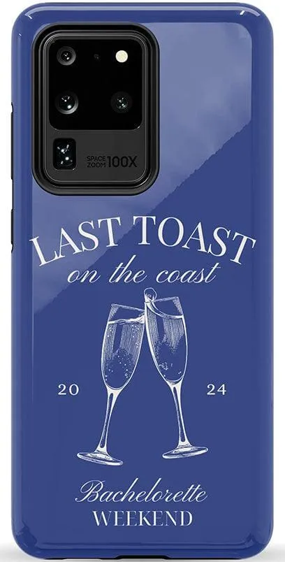 Last Toast | Blue Coastal Bachelorette Case