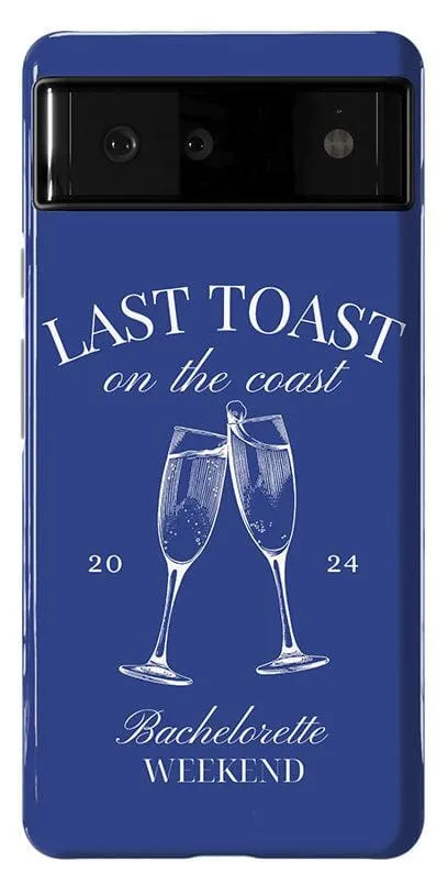 Last Toast | Blue Coastal Bachelorette Case