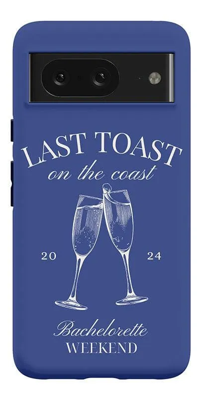 Last Toast | Blue Coastal Bachelorette Case