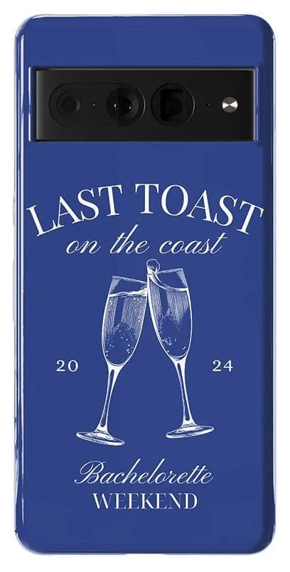 Last Toast | Blue Coastal Bachelorette Case