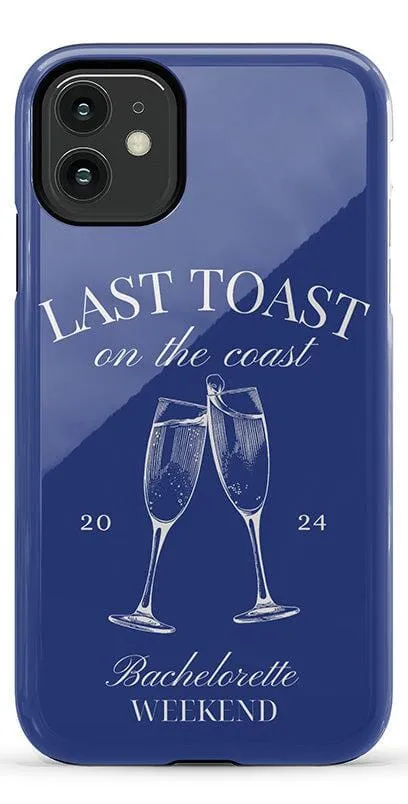 Last Toast | Blue Coastal Bachelorette Case
