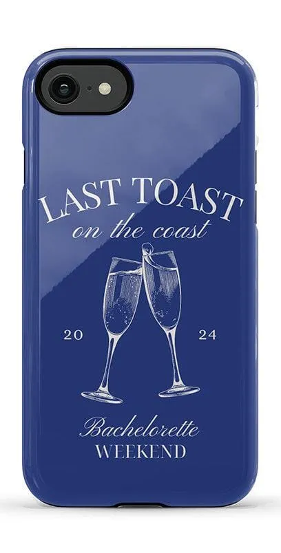 Last Toast | Blue Coastal Bachelorette Case