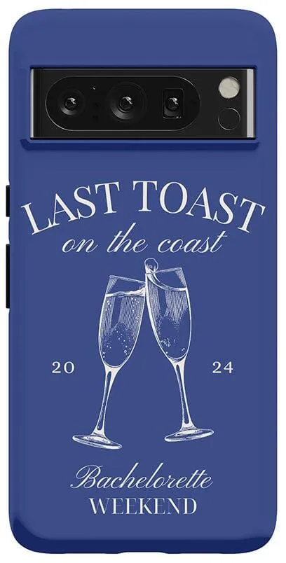 Last Toast | Blue Coastal Bachelorette Case