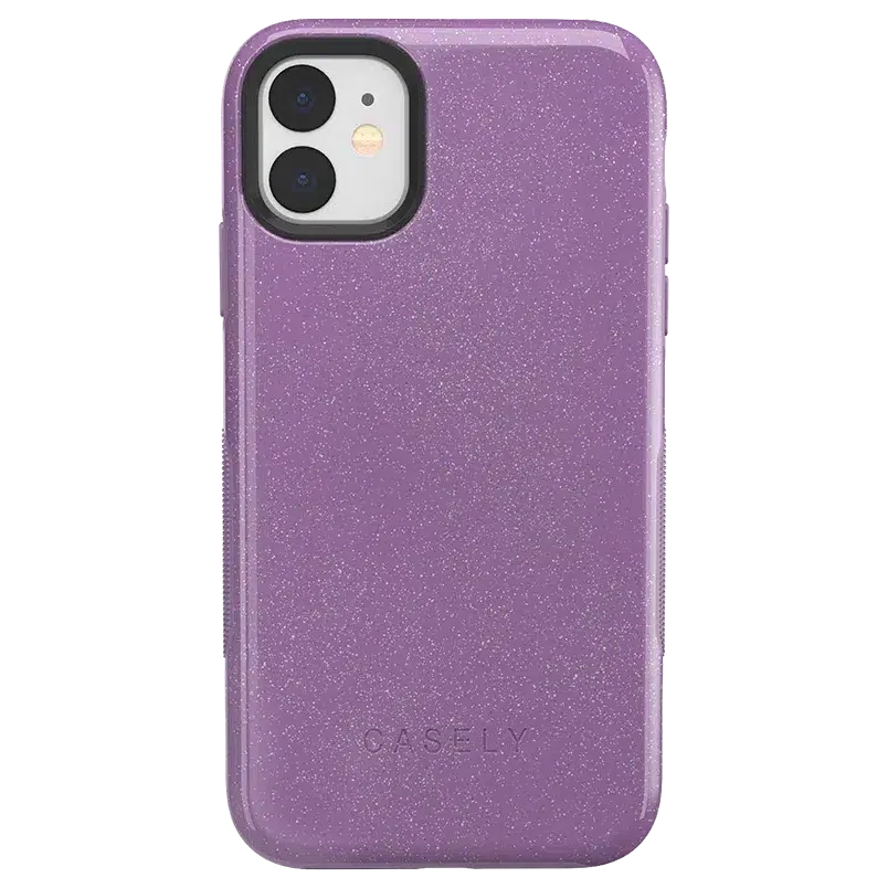 Lavender Waves | Purple Shimmer Case