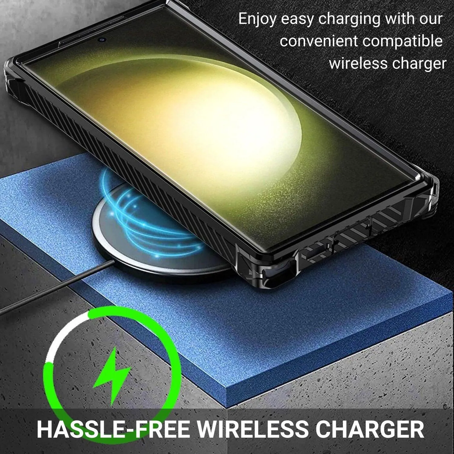 Leonis Shockproof Galaxy Case With Magsafe Kickstand