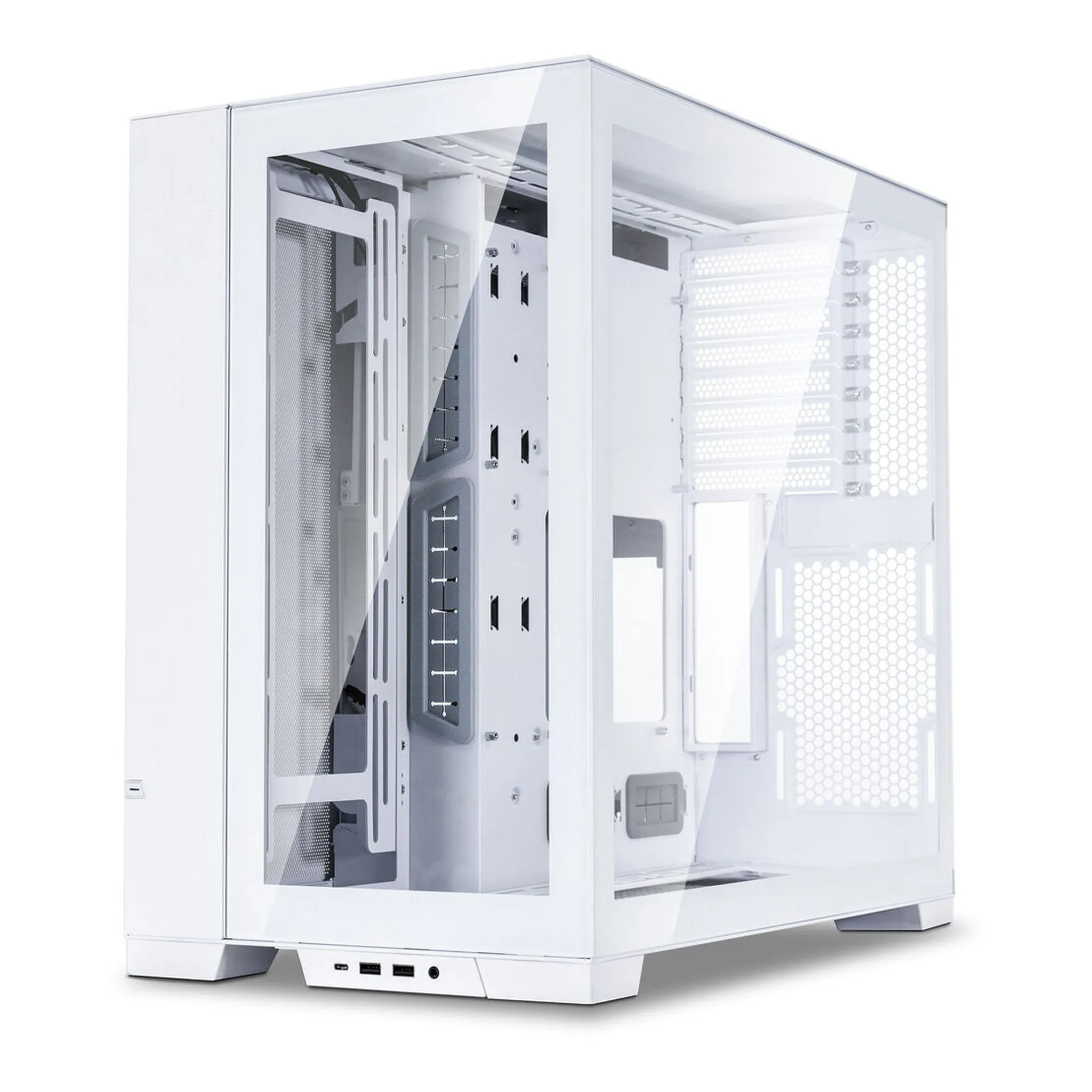 Lian Li O11DEW Dynamic EVO Mid-Tower E-ATX Case - White