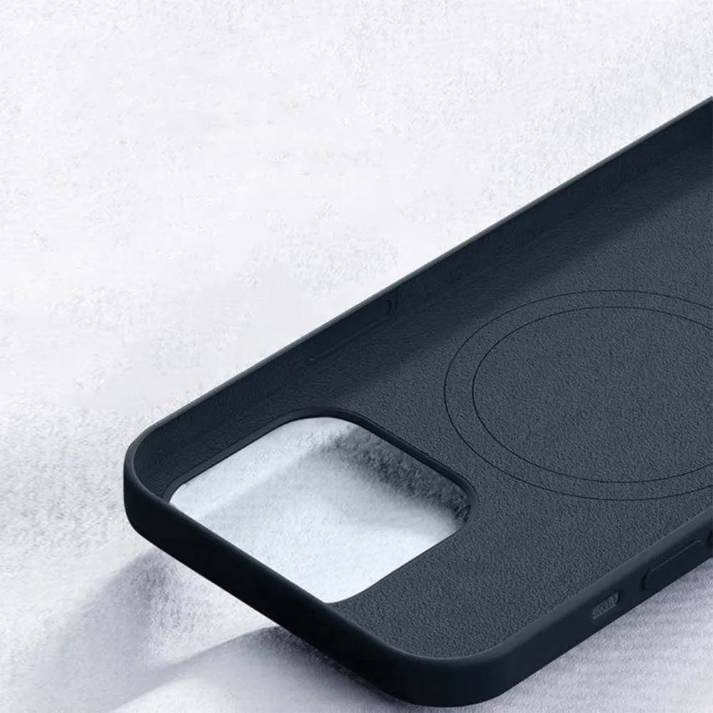 Liquid Silicone Phone Case Gel Rubber Full Body Protection Shockproof and Drop-resistant Apple iphone 13 Case