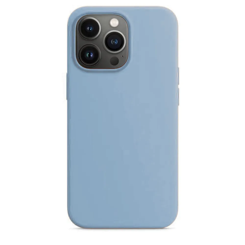 Liquid Silicone Phone Case Gel Rubber Full Body Protection Shockproof and Drop-resistant Apple iphone 13 Case