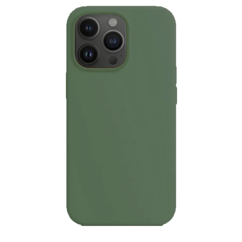 Liquid Silicone Phone Case Gel Rubber Full Body Protection Shockproof and Drop-resistant Apple iphone 13 Case