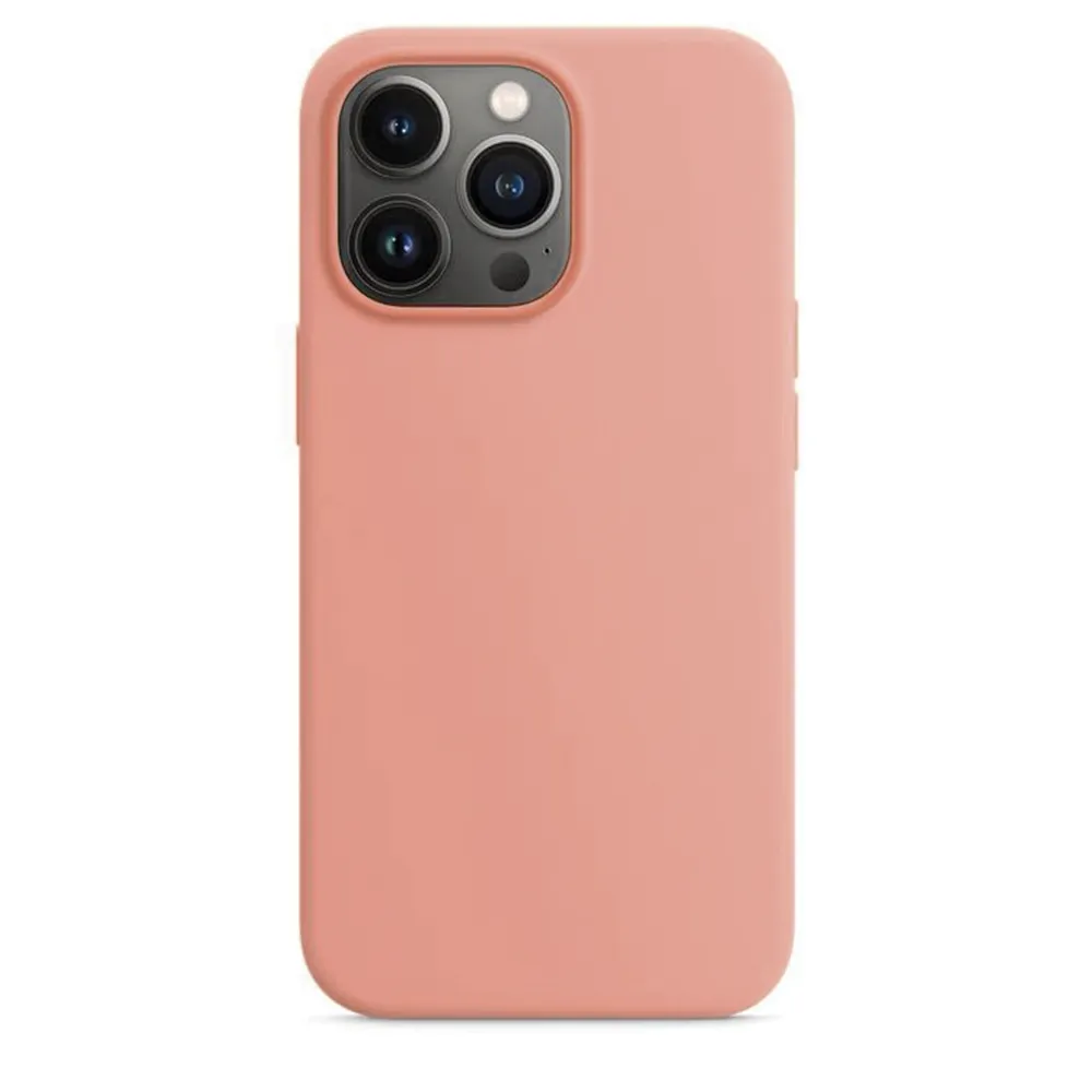 Liquid Silicone Phone Case Gel Rubber Full Body Protection Shockproof and Drop-resistant Apple iphone 13 Case