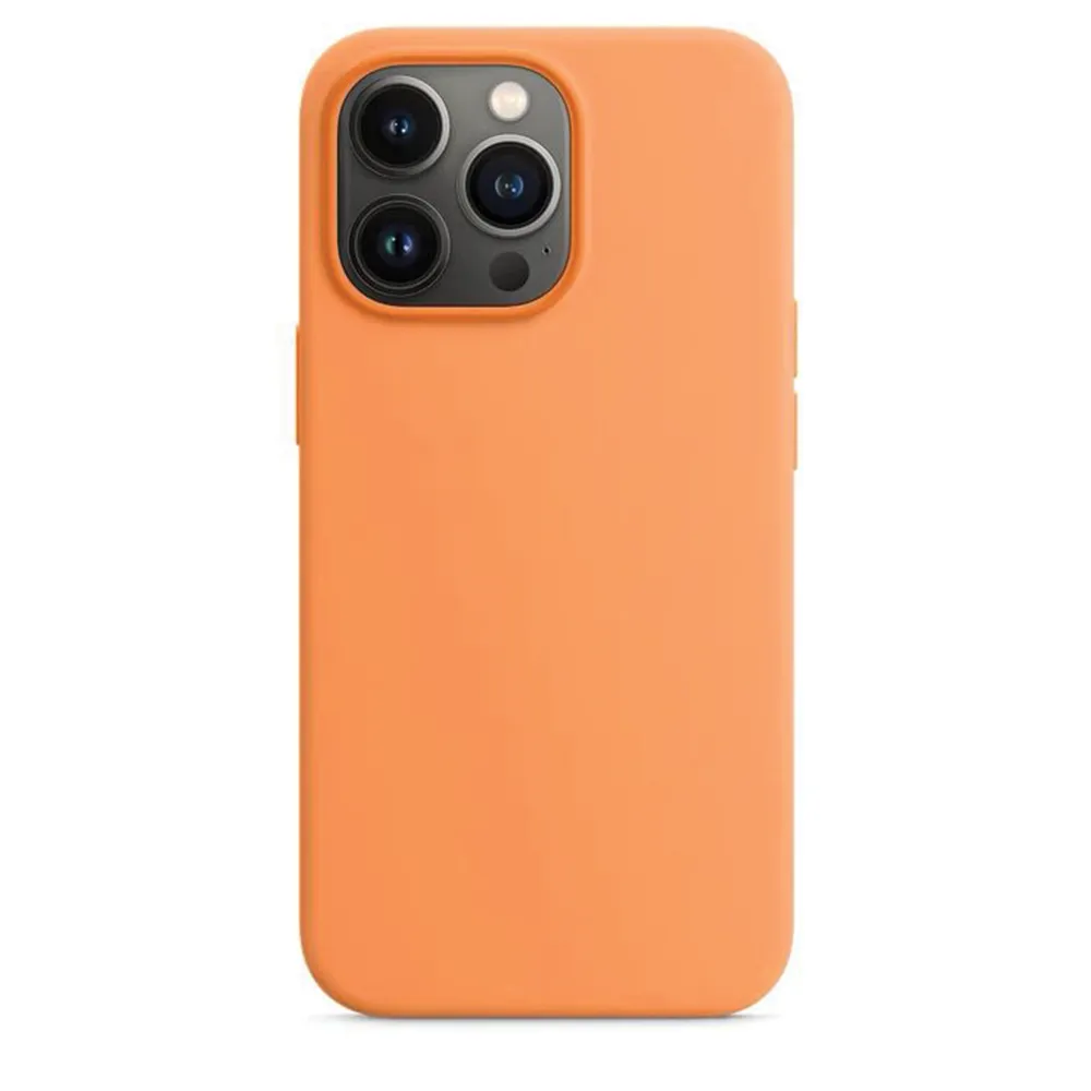Liquid Silicone Phone Case Gel Rubber Full Body Protection Shockproof and Drop-resistant Apple iphone 13 Case