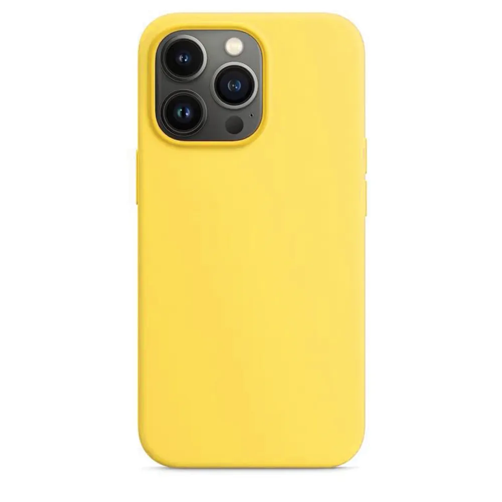 Liquid Silicone Phone Case Gel Rubber Full Body Protection Shockproof and Drop-resistant Apple iphone 13 Case