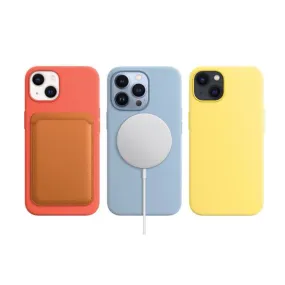 Liquid Silicone Phone Case Gel Rubber Full Body Protection Shockproof and Drop-resistant Apple iphone 13 Case