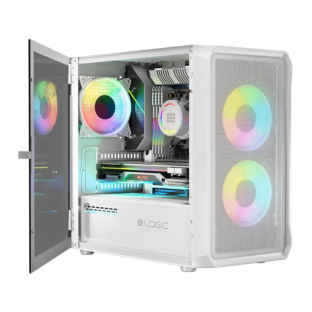 Logic PC Case Portos Mini ARGB White