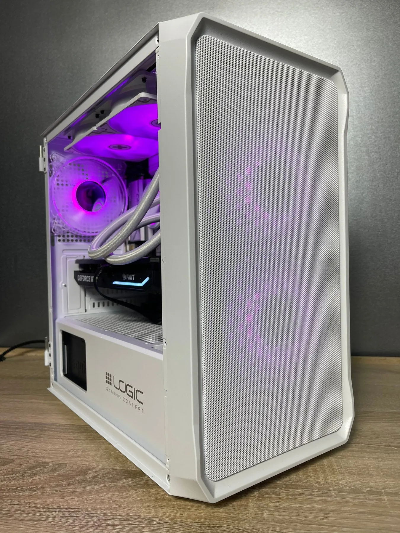 Logic PC Case Portos Mini ARGB White