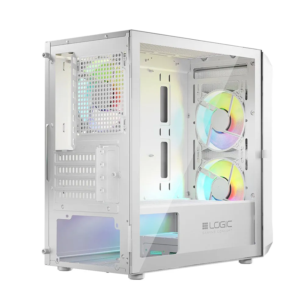 Logic PC Case Portos Mini ARGB White