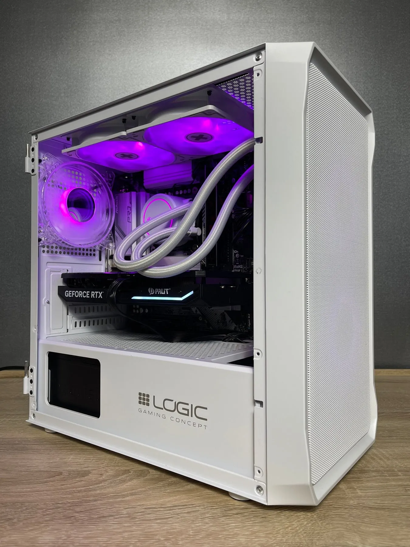 Logic PC Case Portos Mini ARGB White