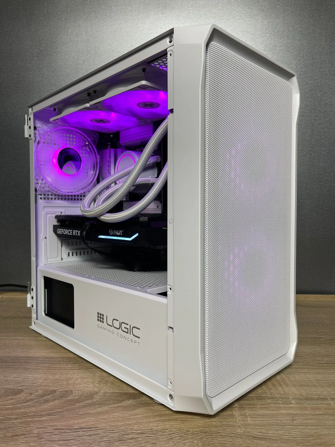 Logic PC Case Portos Mini ARGB White
