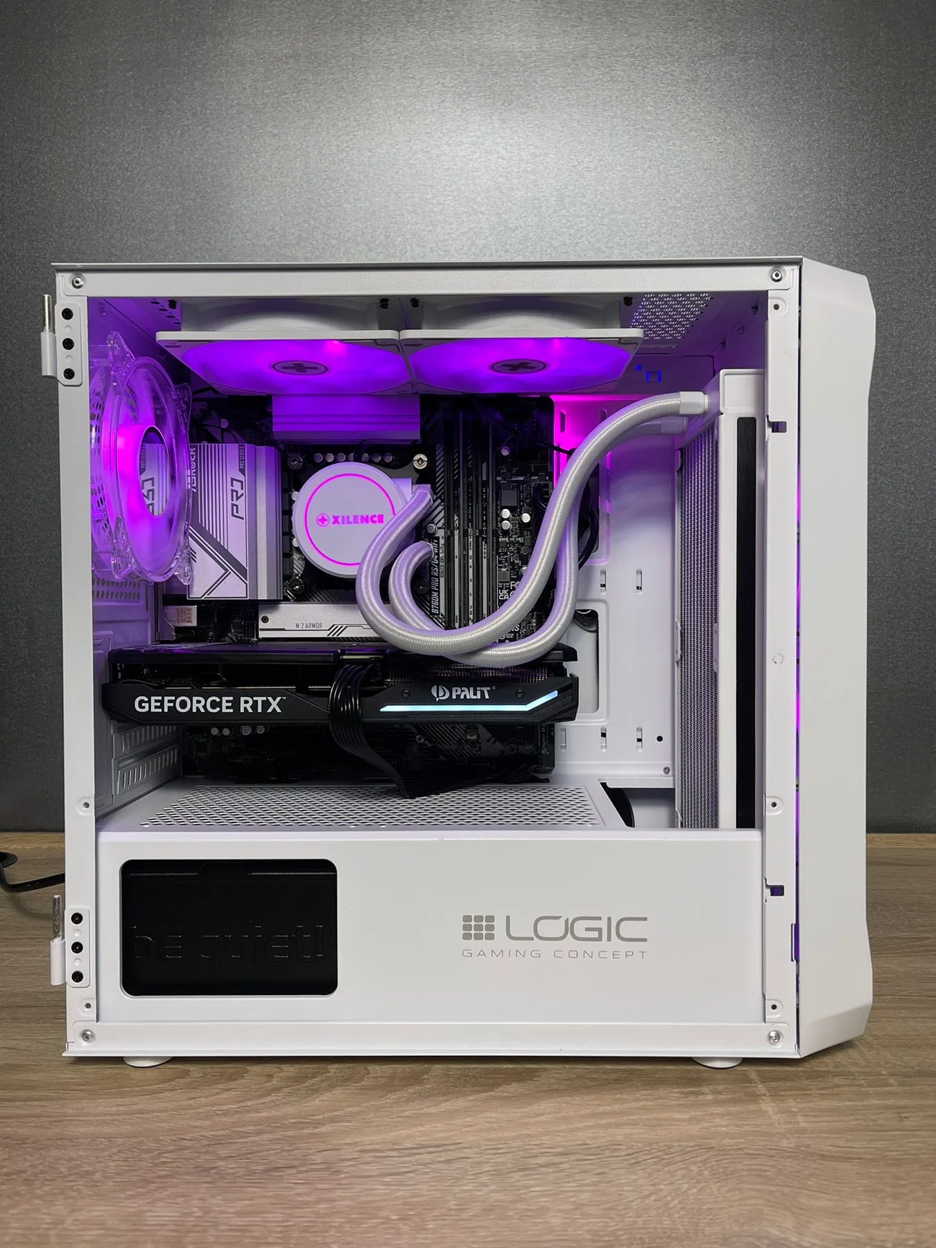 Logic PC Case Portos Mini ARGB White