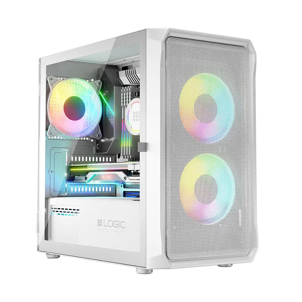 Logic PC Case Portos Mini ARGB White