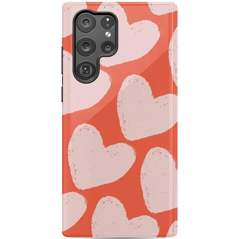 Love You More | Heart Doodle Case