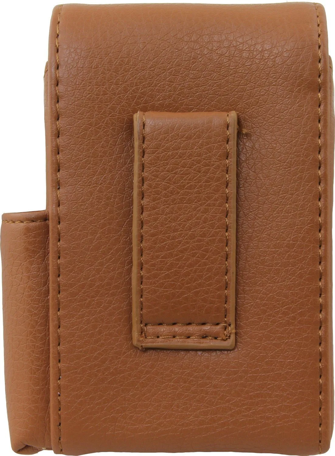 Luxury Genuine Leather Black Flip Top Cigarette Case - Assorted Color Available