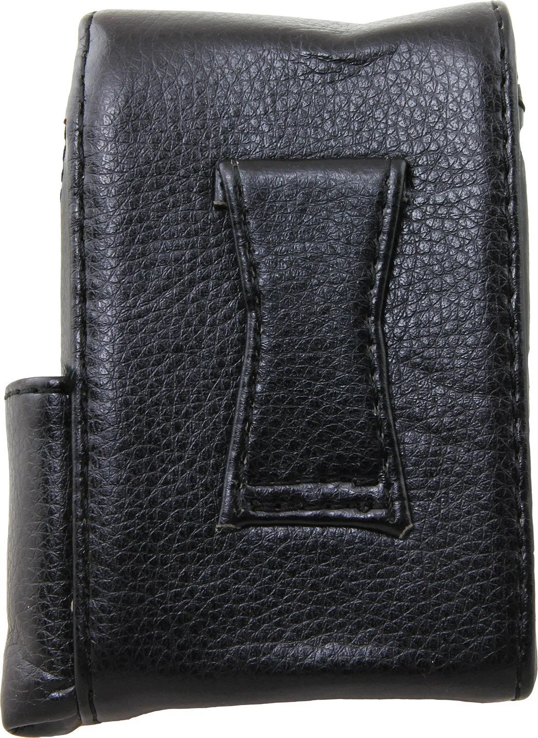 Luxury Genuine Leather Black Flip Top Cigarette Case - Assorted Color Available
