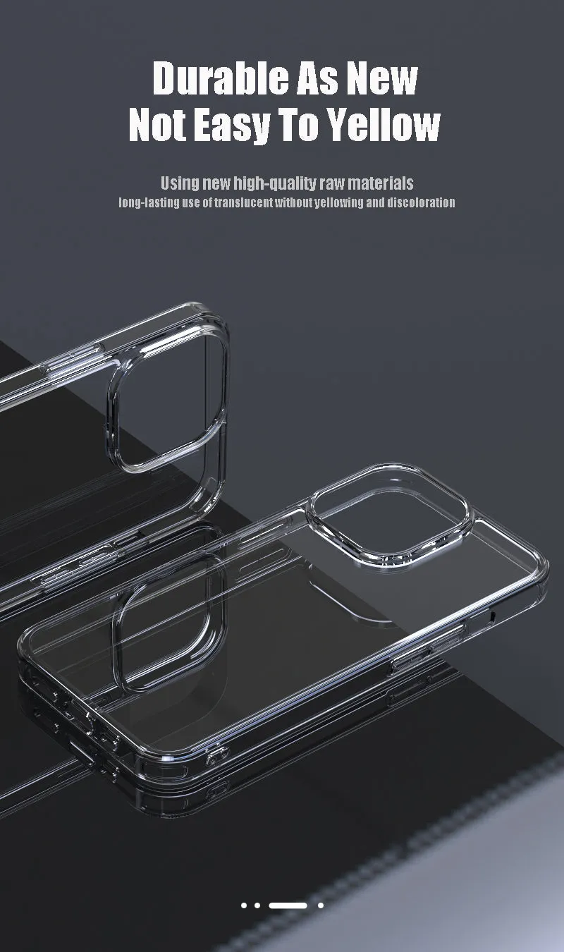 Luxury Tempered Glass Clear Case For iPhone 11 12 13 Pro XS Max 13Mini X XR Transparent Hard Case